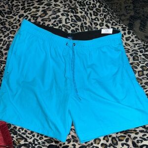 NWT George Blue Swim Trunks Size XL (40-42)